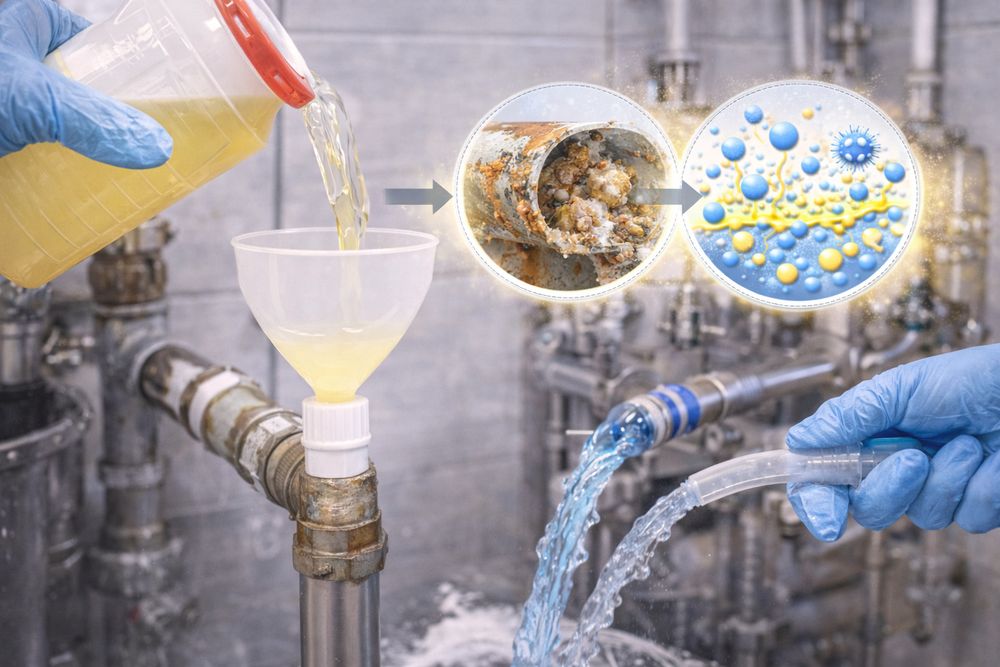 Metody czyszczenia i dezynfekcji chemicznej instalacji wodnych