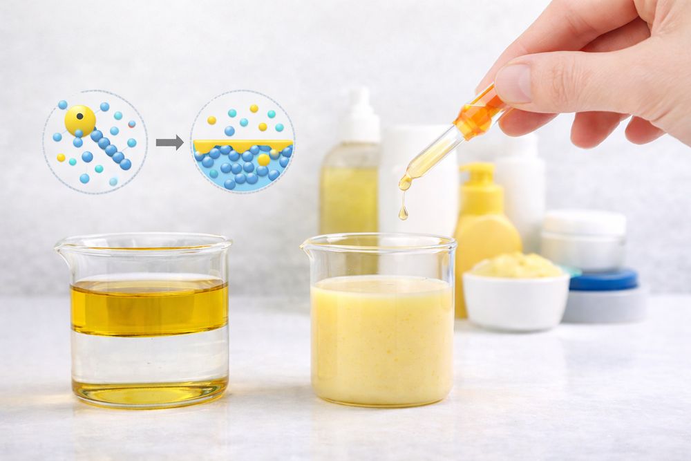 Emulgatory — czym są, do czego służą, przykłady