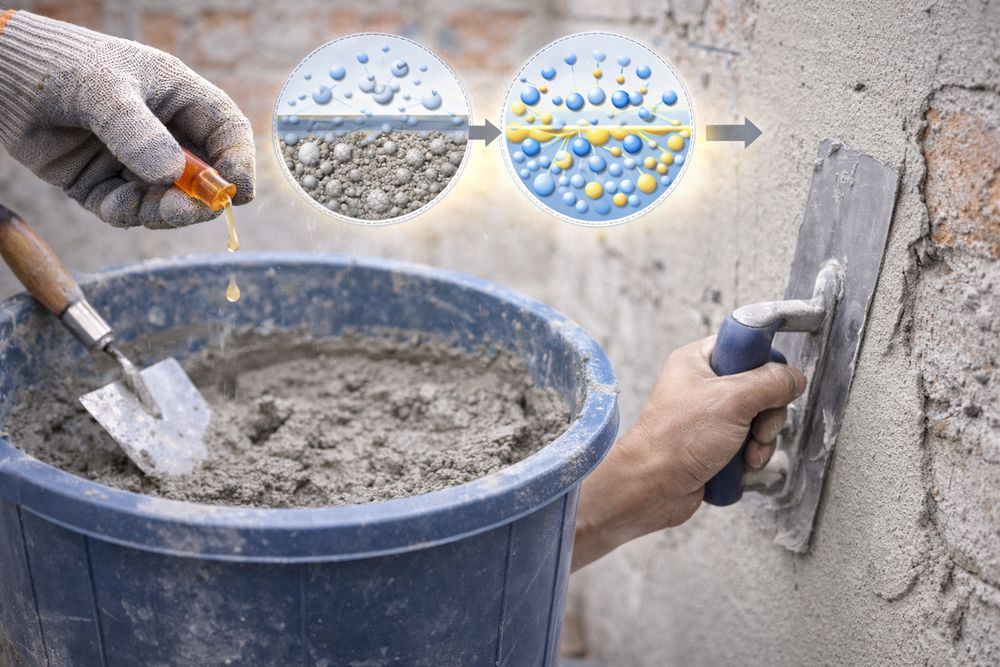 Środki powierzchniowo czynne w zaprawach murarskich i tynkach – poprawa urabialności i przyczepności